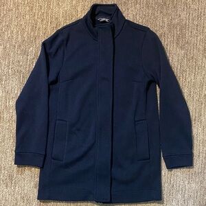 Lands' End Women's Navy Sweater Jacket